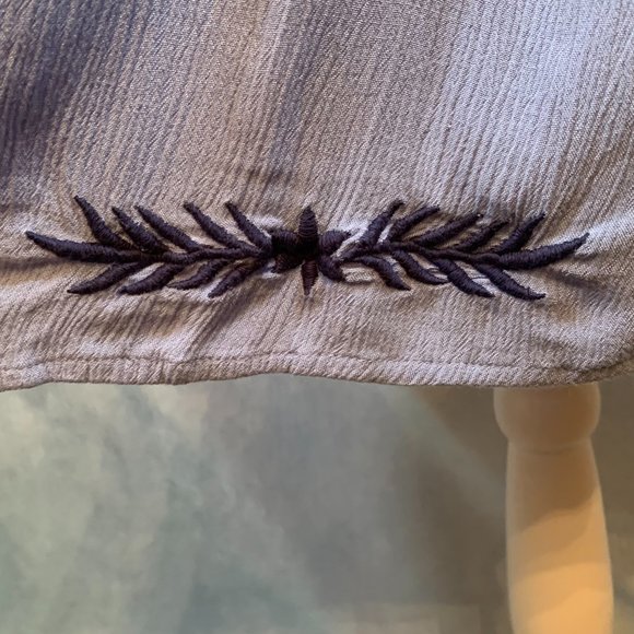 BLUE/NAVY BLUE SIZE SM SLEEVELESS KNEELENGTH DRESS - Picture 6 of 9